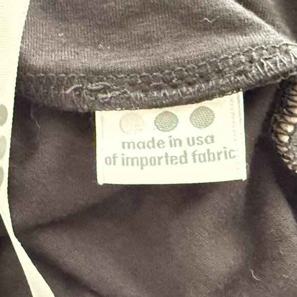 $999 Authentic 3 of THREE DOTS-CLU-UNIQLO Black Gray Sleeveless Top Dress Sz.S - Picture 5 of 12